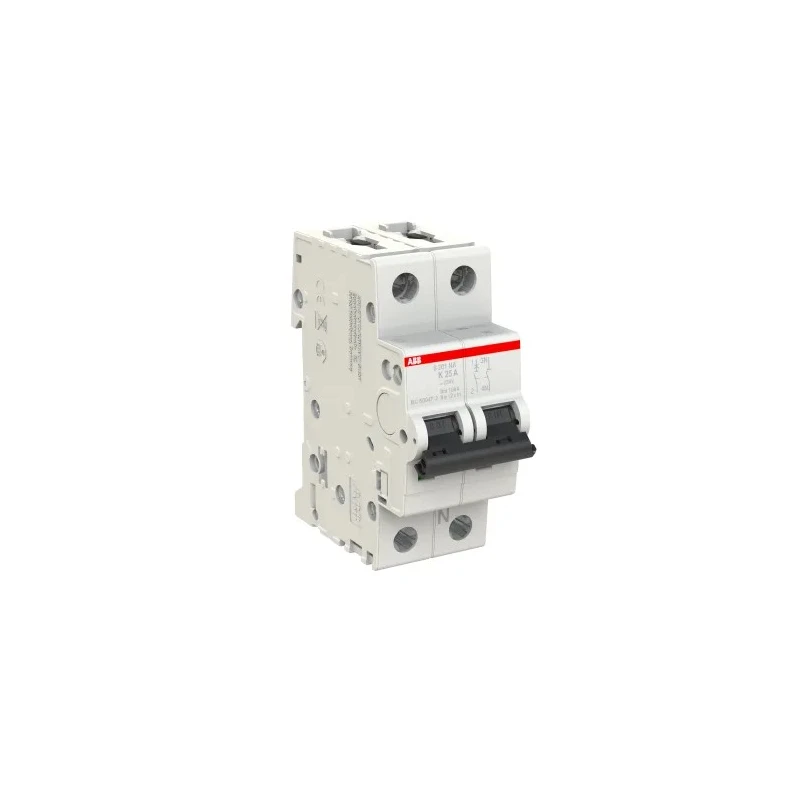 ABB System Pro M Compact S200 Miniature Circuit Breaker, 1-Pole, 25A, Type K, 400V AC, 6 kA Breaking Capacity 2CDS251103R0517