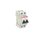 ABB System Pro M Compact S200 Miniature Circuit Breaker, 2-Pole, 3A, Type Z, 400V AC, 125V 2CDS252001R0318 S202 Z 3A - 10 KA