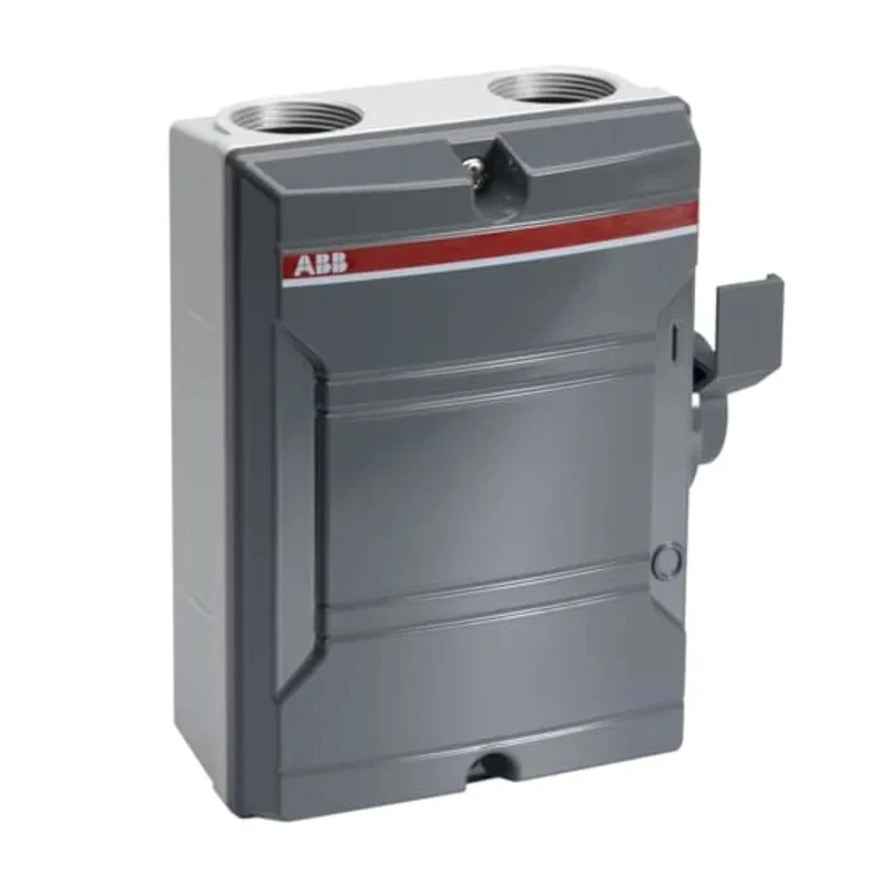 ABB 4-Pole Surface Mount Switch Disconnector IP65, 15 kW, 690V AC, 3-Phase 