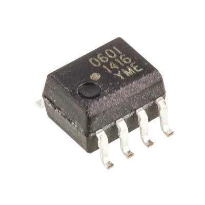 Broadcom DC Input Optocoupler Surface Mount 8-Pin SOIC Package HCPL-0601-000E