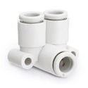 SMC KQ2 Series Brass Pneumatic Elbow Fitting KQ2LU12-00A, RoHS Compliant, Brass Finish, Japan Origin