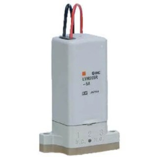 SMC Solenoid Valve 3 Port Universal, 24V, M6 Inlet and Outlet, Polyetheretherketone Body, LVM205R-5A-Q
