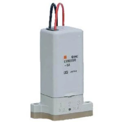 SMC Solenoid Valve 3 Port Universal, 24V, M6 Inlet and Outlet, Polyetheretherketone Body, LVM205R-5A-Q
