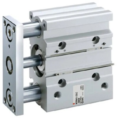 SMC Pneumatic Guided Cylinder 32mm Bore, MGP Series, 50mm Stroke, Double Acting, Aluminium Alloy MGPM32-50AZ