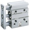 SMC Pneumatic Guided Cylinder 32mm Bore, MGP Series, 50mm Stroke, Double Acting, Aluminium Alloy MGPM32-50AZ