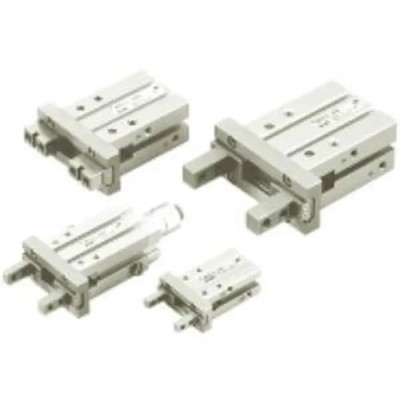 SMC 2 Finger Single Acting Action Pneumatic Gripper, Bore Diameter 16mm, Stroke Length 12mm, Parallel Gripping Type MHZL2-16S