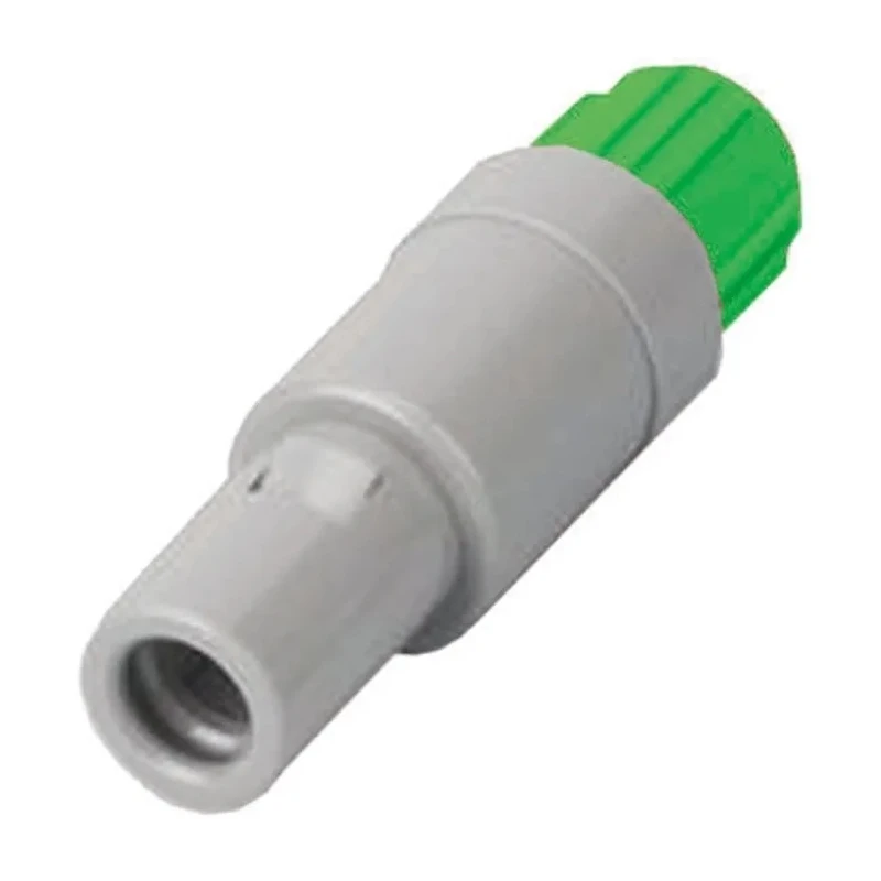 LEMO Circular Connector, 2 Contacts, Cable Mount, 14 mm Size, Plug, Male, IP50 Protection, Redel P Series PAG.M0.2GL.AC52V