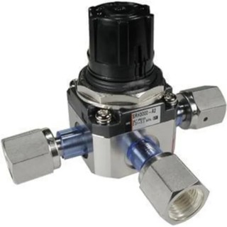 SMC RC Pneumatic Regulator, 1/4 in Outlet Size, 0.5 bar Minimum Operating Pressure, 60°C Max Operating Temperature SRH3000-02