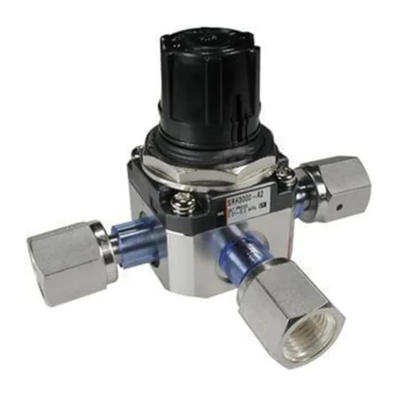 SMC RC Pneumatic Regulator, 1/4 in Outlet Size, 0.5 bar Minimum Operating Pressure, 60°C Max Operating Temperature SRH3000-02
