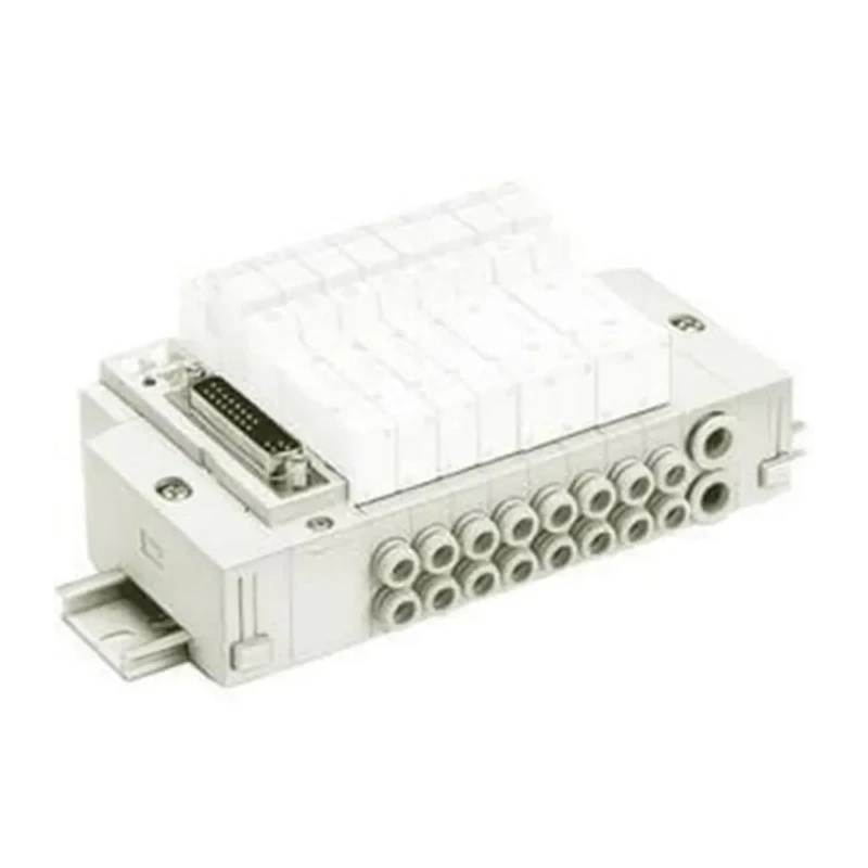 SMC SY3000 Series 6 Station R Thread Manifold Die Cast Aluminium Body for SY Series Valves SY3000