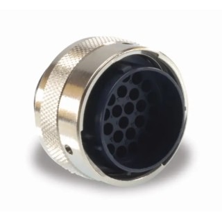 ITT Cannon Circular Connector Plug with 8 Contacts, Cable Mount, Standard Size 12, Male Contact TR1208PMS1NB / 192922-1260