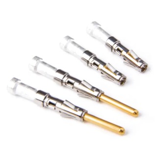 ITT Cannon Male Crimp Circular Connector Contact, Contact Size 16/18 AWG, Wire Size 16AWG and 18 AWG T2P16MC1LT / 192990-0060
