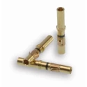ITT Cannon Female Crimp Circular Connector Contact, Wire Size 26AWG, Brass Contact Material, Gold T3P26FC1LX / 192991-0054