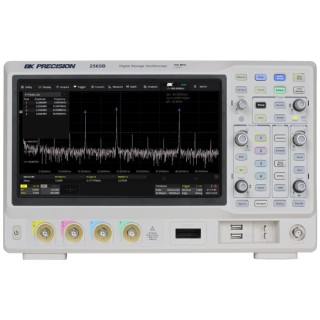 BK Precision 100 MHz Bench Oscilloscope 4-Channel, 8-bit Vertical Resolution, Touchscreen Display BK2565B