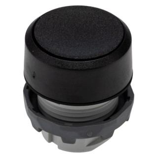ABB MP2 Series Black Maintained Push Button Head 22.5 mm Cutout Diameter IP66 1SFA611101R1006 MP2-10B
