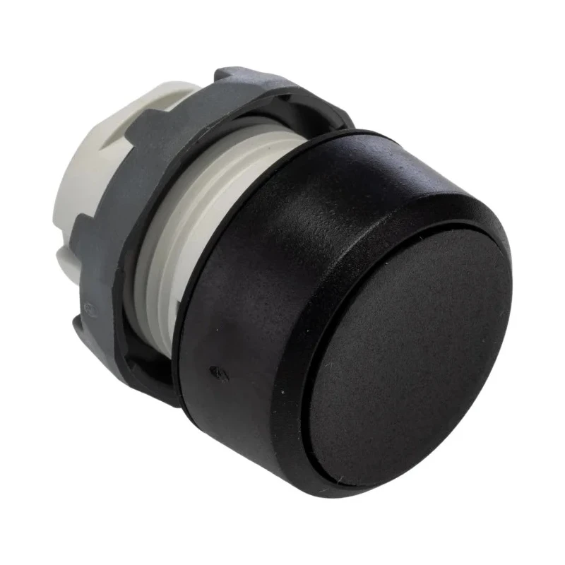 ABB MP2 Series Black Maintained Push Button Head 22.5 mm Cutout Diameter IP66 1SFA611101R1006 MP2-10B
