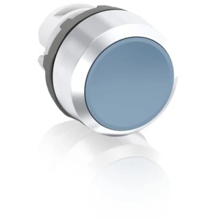 ABB MP1 Series Blue Momentary Push Button Head, 22.5 mm Cutout 1SFA611100R2004