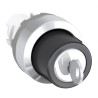 ABB 2-position Key Switch Head Momentary, Flat Key, IP66, 22.5 mm Cutout M2SSK3