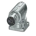 Phoenix Contact Industrial Circular Connector M17 Plug Male Front Mount 6 Contacts 14A IP66 IP68 6kV 1628515