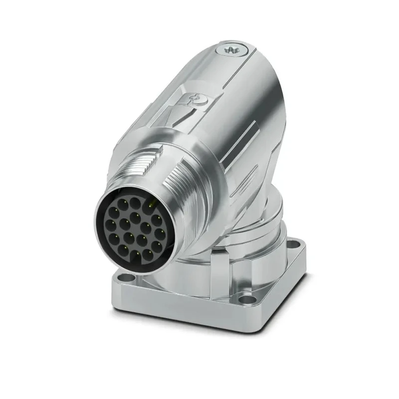 Phoenix Contact Industrial Circular Connector, 17 Contacts, Front Mount, Plug, Male, IP66 and IP68, M17 PRO Series 1628521