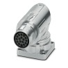 Phoenix Contact Industrial Circular Connector, 17 Contacts, Front Mount, Plug, Male, IP66 and IP68, M17 PRO Series 1628521