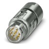 Phoenix Contact Circular Connector, 8 Contacts, Cable Mount, M23 Size, Plug Male, IP66/IP68, 30A, 630V, Crimp 1628784