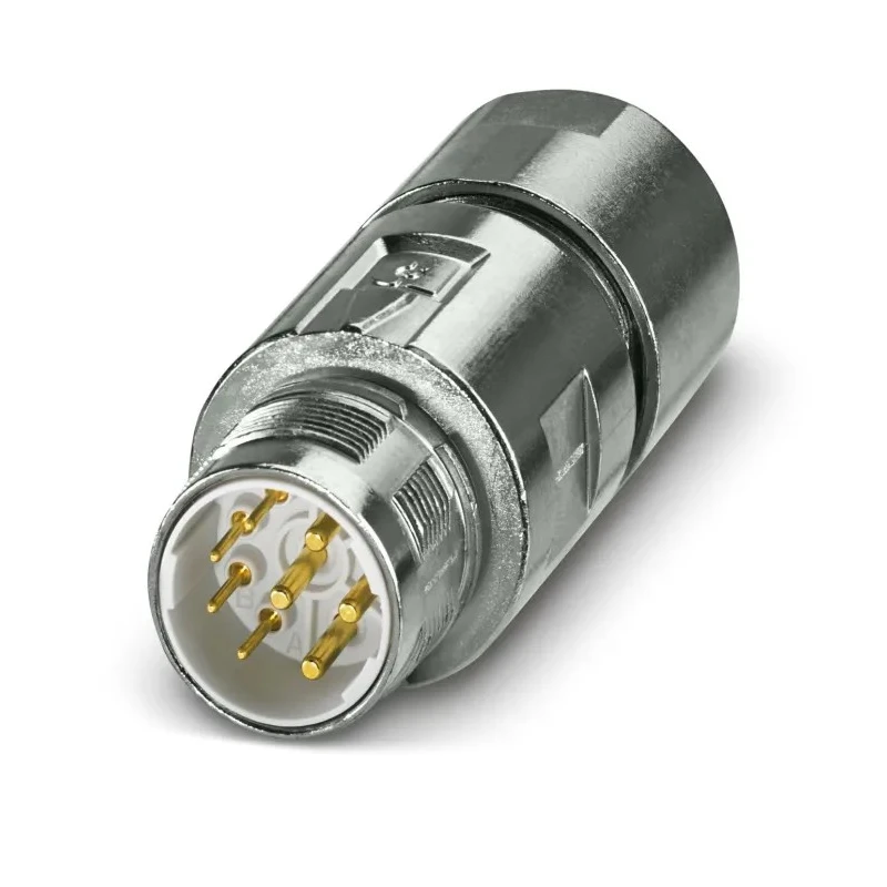 Phoenix Contact Circular Connector 8 Contacts Cable Plug Male IP66 IP68 630V 30A M23 PRO Series 1628779