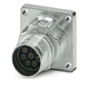 Phoenix Contact Circular Connector, 8 Contacts, Front Mount, Socket Female, M17 PRO Series, IP66 IP68, 14A, 630V 1628909