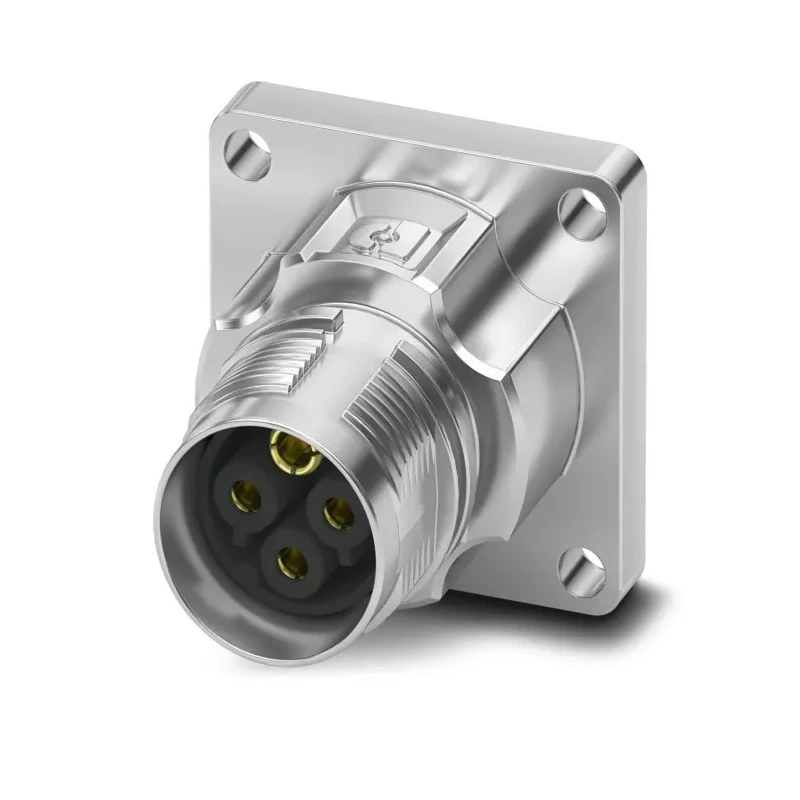 Phoenix Contact Circular Connector Socket, 4 Contacts, Female, Front Mount, M17 Size, 630V, 25A, IP66 IP68, M17 PRO 1628921