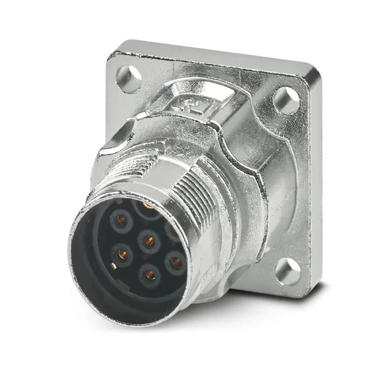 Phoenix Contact Circular Connector, 7 Contacts, Front Mount, Socket Female, IP66/IP68, 630V, 14A, M17 PRO Series 1628915