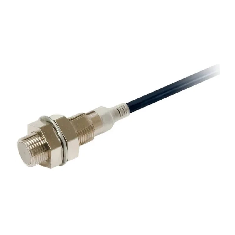 Omron Threaded Barrel Inductive Proximity Sensor, M12, PNP Output, 30 V dc, 2 mm Detection, 100mA, IP69K Rated E2E-X2B1T12 2M