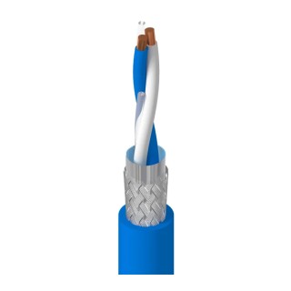 Belden Ethernet Cable 500 m Screened Low Smoke Zero Halogen Blue 300V 74031NH-C500