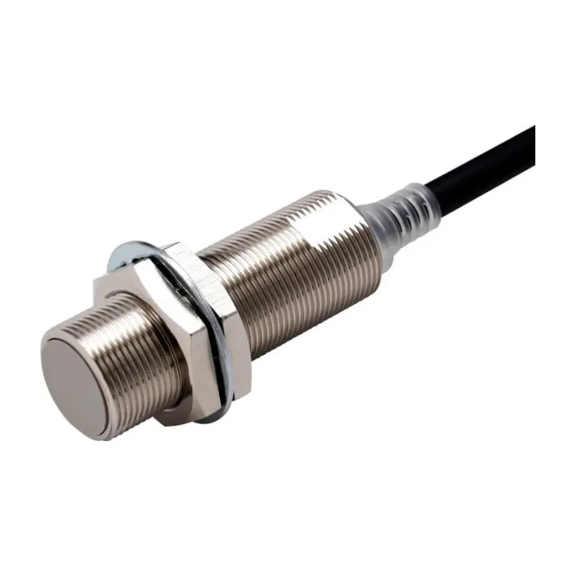 Omron Threaded Barrel Inductive Proximity Sensor M18 30 V dc 200mA NPN E2E-X8C1L18 2M