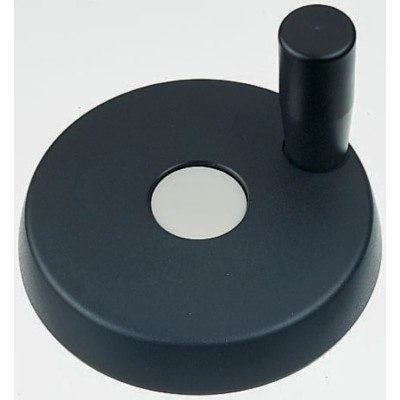 Elesa Black Technopolymer Revolving Hand Wheel, 102 mm Diameter 72671
