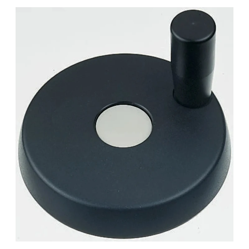 Elesa Black Technopolymer Revolving Hand Wheel, 102 mm Diameter 72671