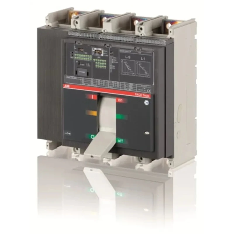 ABB Molded Case Circuit Breaker 4-Pole 1600A 690V AC Breaking Capacity 85 kA PR231-LS/I 1SDA063002R1 T7S 1600A PR231-LS/I FF