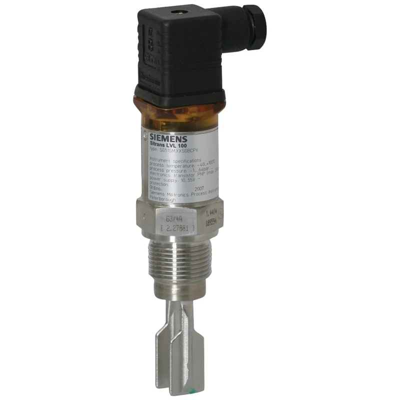 Siemens SITRANS LVL Series Vibrating Level Switch Threaded Housing 316 Stainless Steel Plastic 7ML5745-1AA01-1BA0