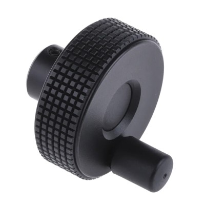 Elesa Black Technopolymer Hand Wheel 60 mm Diameter Revolving Handle 34598-C9
