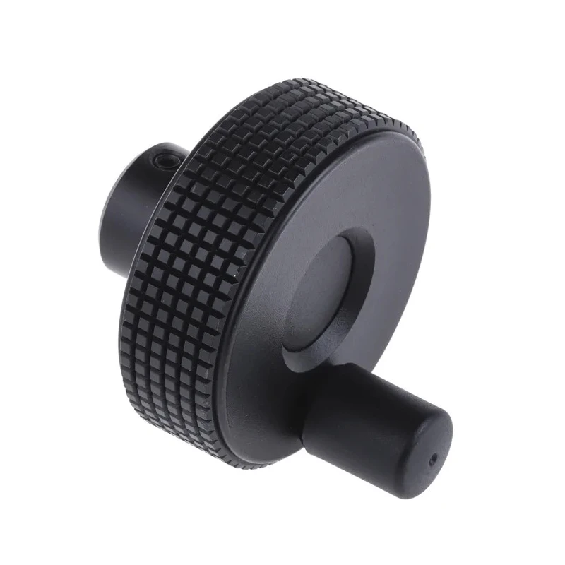 Elesa Black Technopolymer Hand Wheel 60 mm Diameter Revolving Handle 34598-C9