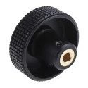 Elesa Black Technopolymer Hand Wheel 60 mm Diameter Revolving Handle 34598-C9