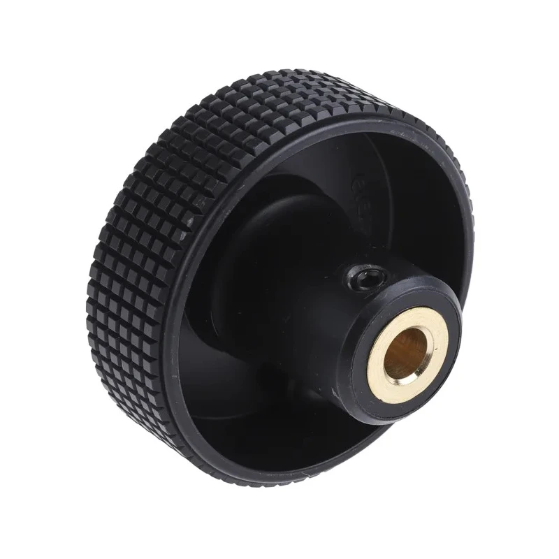 Elesa Black Technopolymer Hand Wheel 60 mm Diameter Revolving Handle 34598-C9