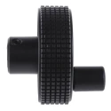 Elesa Black Technopolymer Hand Wheel 60 mm Diameter Revolving Handle 34598-C9