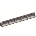 ABB ZX Series Metal Busbar Holder for Use with TriLine 65 mm x 550 mm x 65 mm 2CPX046077R9999