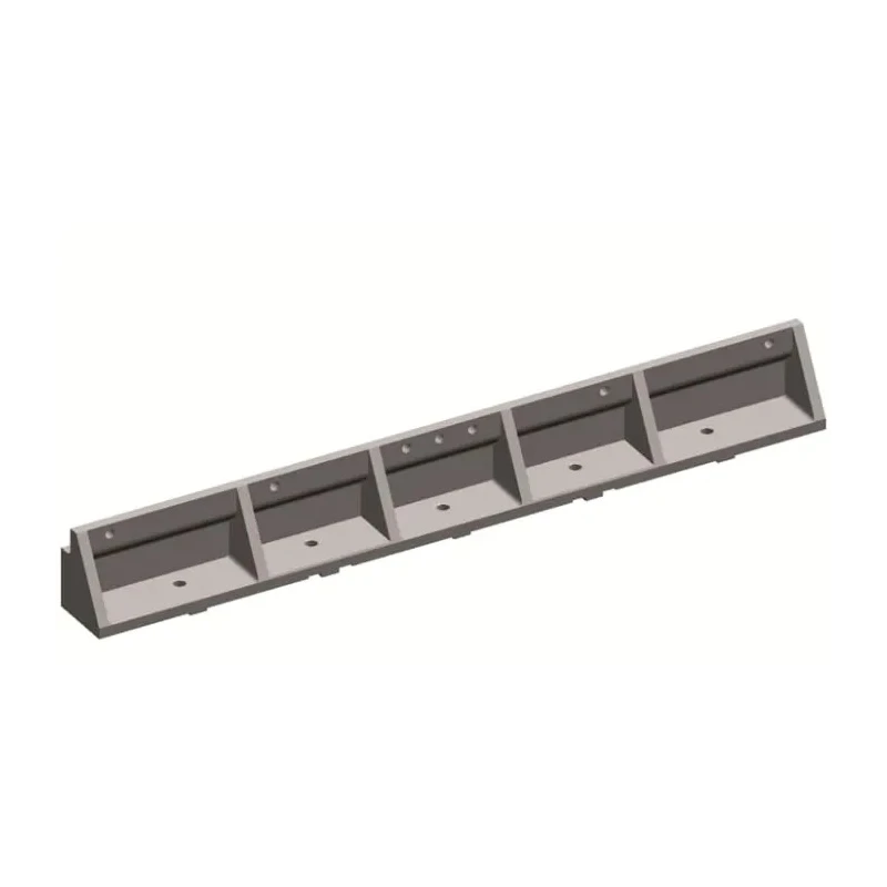 ABB ZX Series Metal Busbar Holder for Use with TriLine 65 mm x 550 mm x 65 mm 2CPX046077R9999