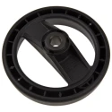 Elesa Black Technopolymer Hand Wheel, 99 mm Diameter 78511