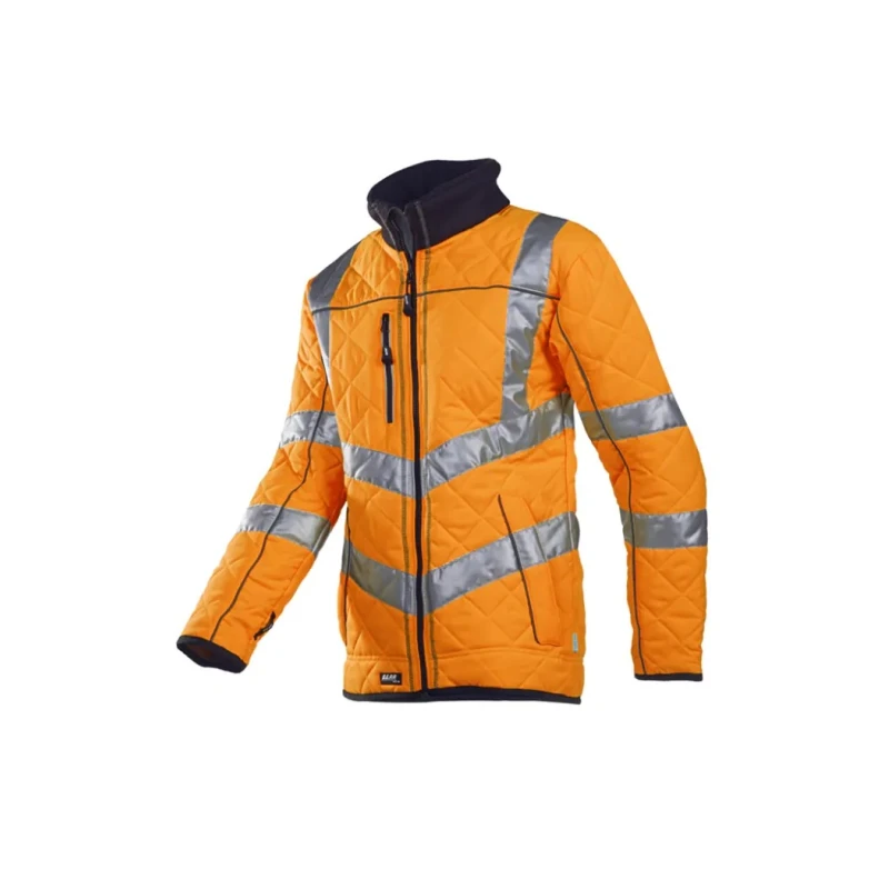 Sioen Unisex Hi Vis Jacket 3XL Polyester Outer with Fleece Lining Zip Closure EN 14058:2004 Class 3 S101-725Z-3XL