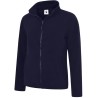 Uneek Navy 100% Polyester Women's Full Zip Fleece Jacket M 34 to 36 in UC608