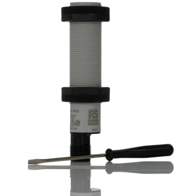 RS PRO Threaded Barrel Capacitive Proximity Sensor M18, CA Series, NPN/PNP Output, 200mA, 40V DC/240V AC, IP67 237-7237
