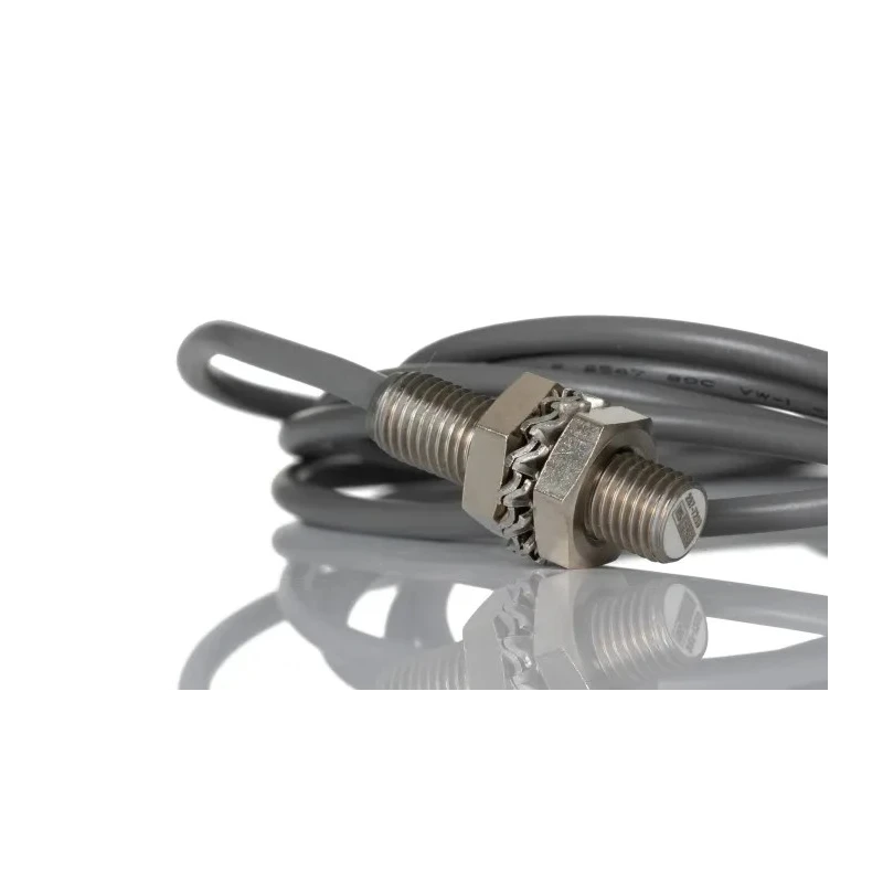 RS Pro Threaded Barrel Inductive Proximity Sensor M8 IO-Link 30V AC/DC 2mm Detection 100mA 237-7269