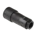Hirschmann MIL Spec Circular Connector, Copper Straight 7 Way Cable Female Contacts Black Shell 932460100 CM 06 EA 14S-61 S